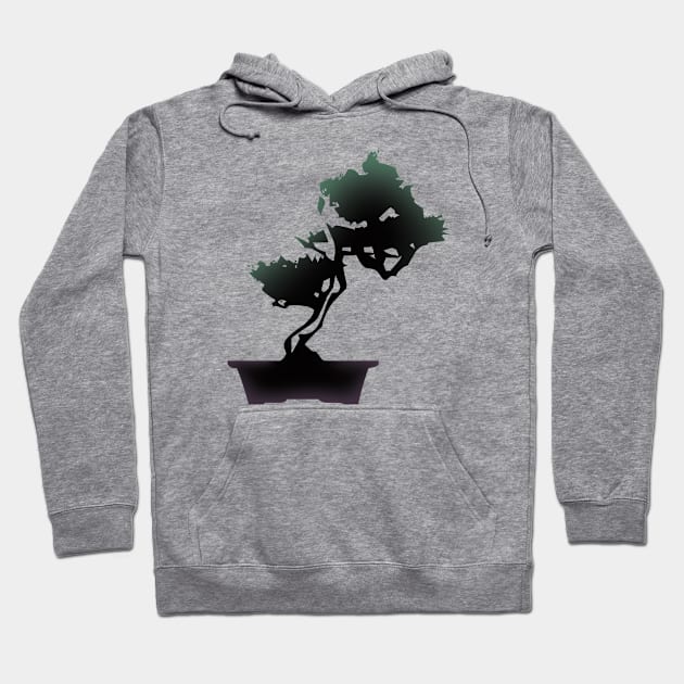 Bonsai Tree Color Hoodie by PsychicCat